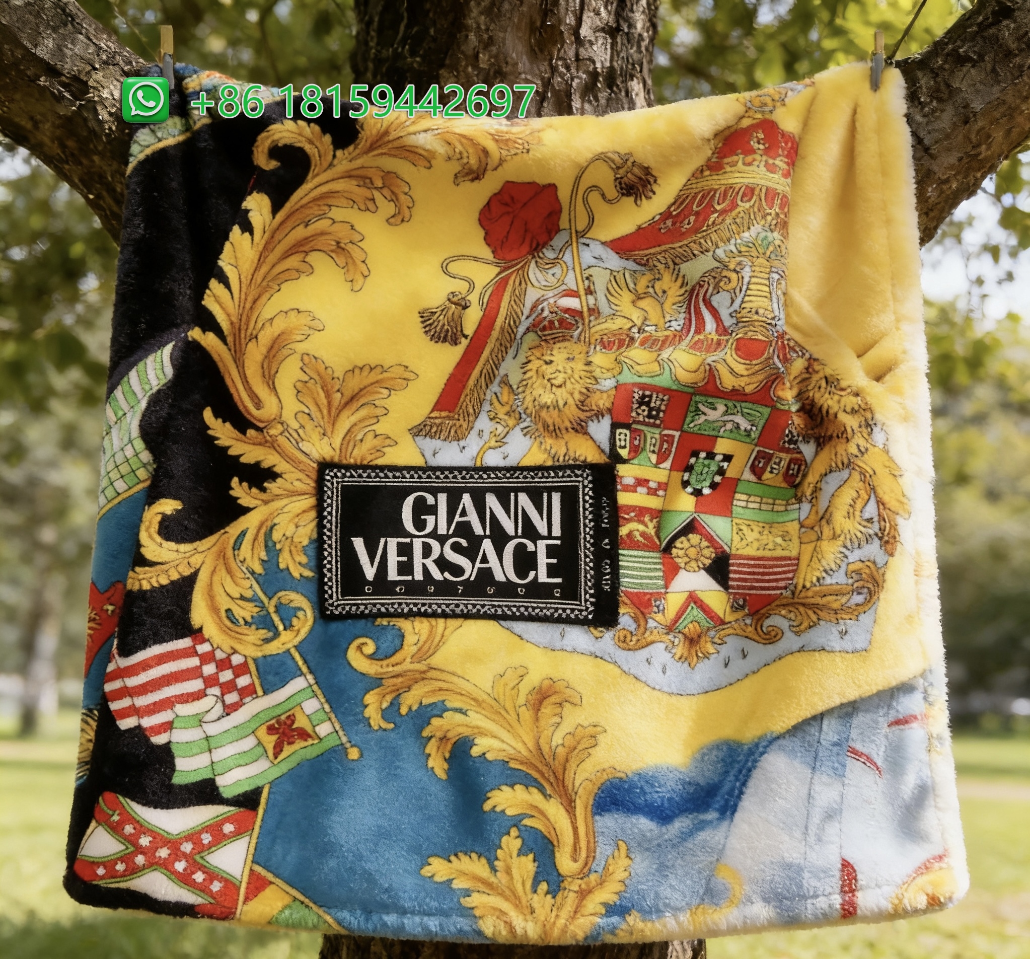 Versace Throw Blankets